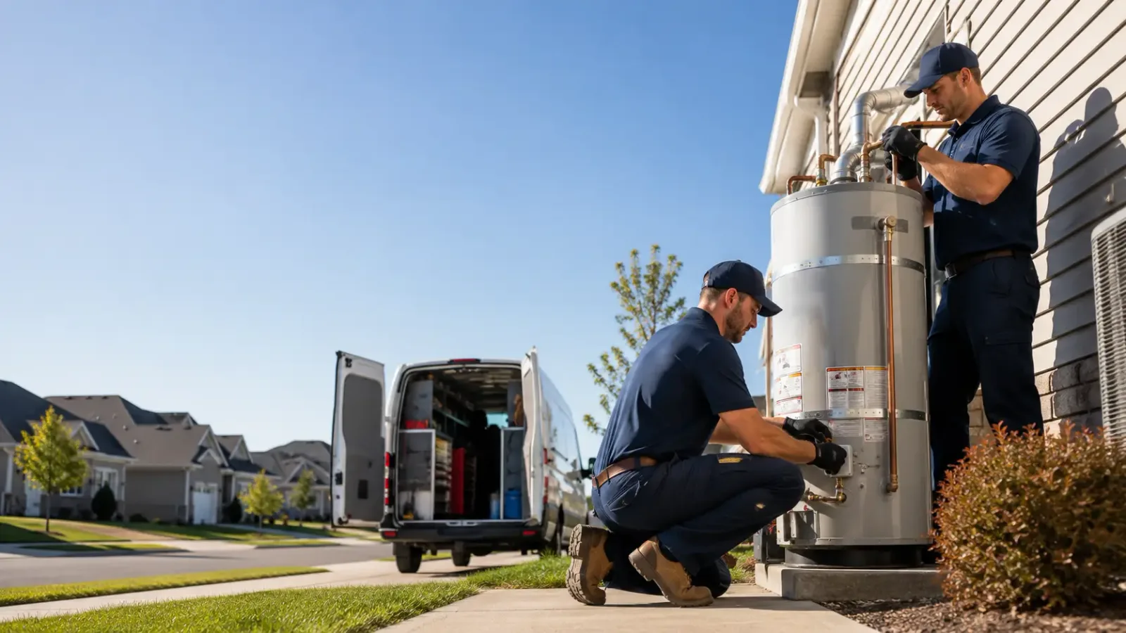 Water Heater Installation in Pottsville, TX